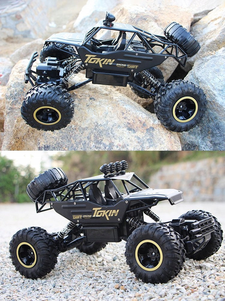 Didelis Nuotolinio Valdymo Automobilis RC – Metalinis Visureigis su Pavara 4x4, Mastelis 1:12