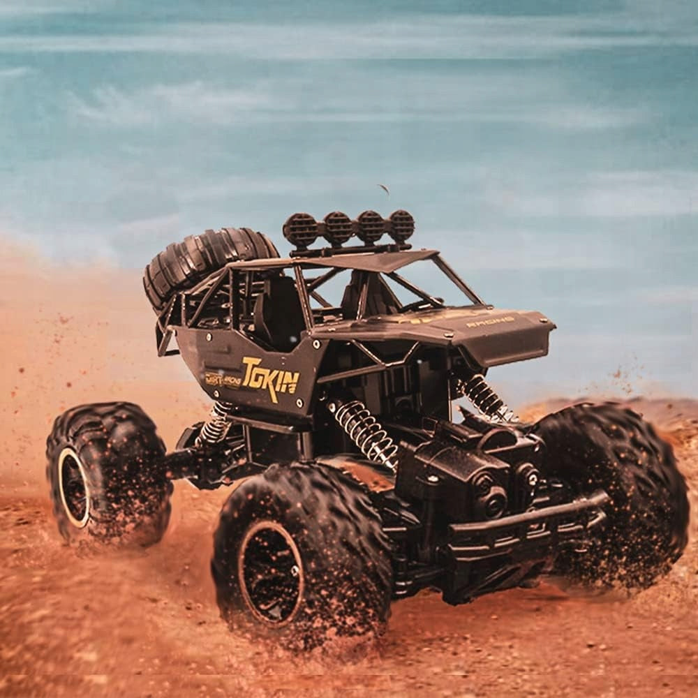 Didelis Nuotolinio Valdymo Automobilis RC – Metalinis Visureigis su Pavara 4x4, Mastelis 1:12