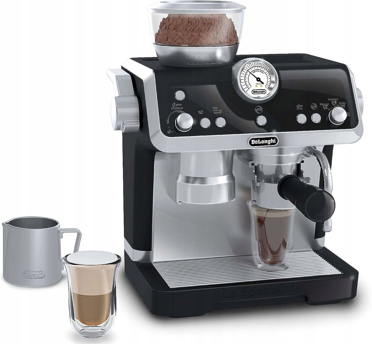 Žaislinis DeLonghi Kavos Aparatas Vaikams – Casdon Rinkinys Su Priedais, 25 Cm