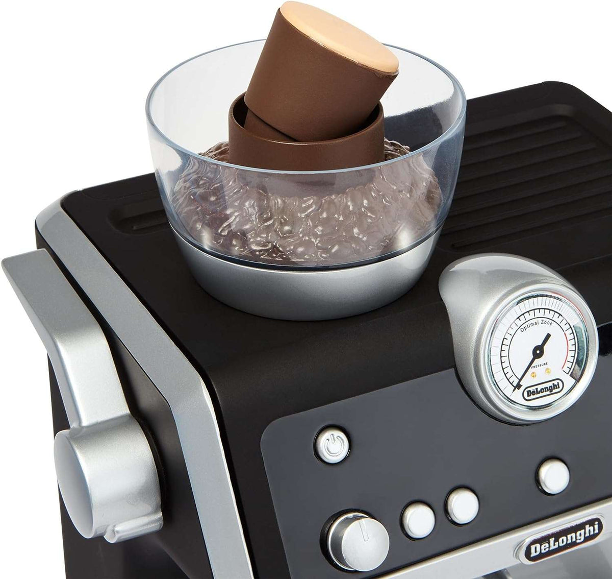 Žaislinis DeLonghi Kavos Aparatas Vaikams – Casdon Rinkinys Su Priedais, 25 Cm