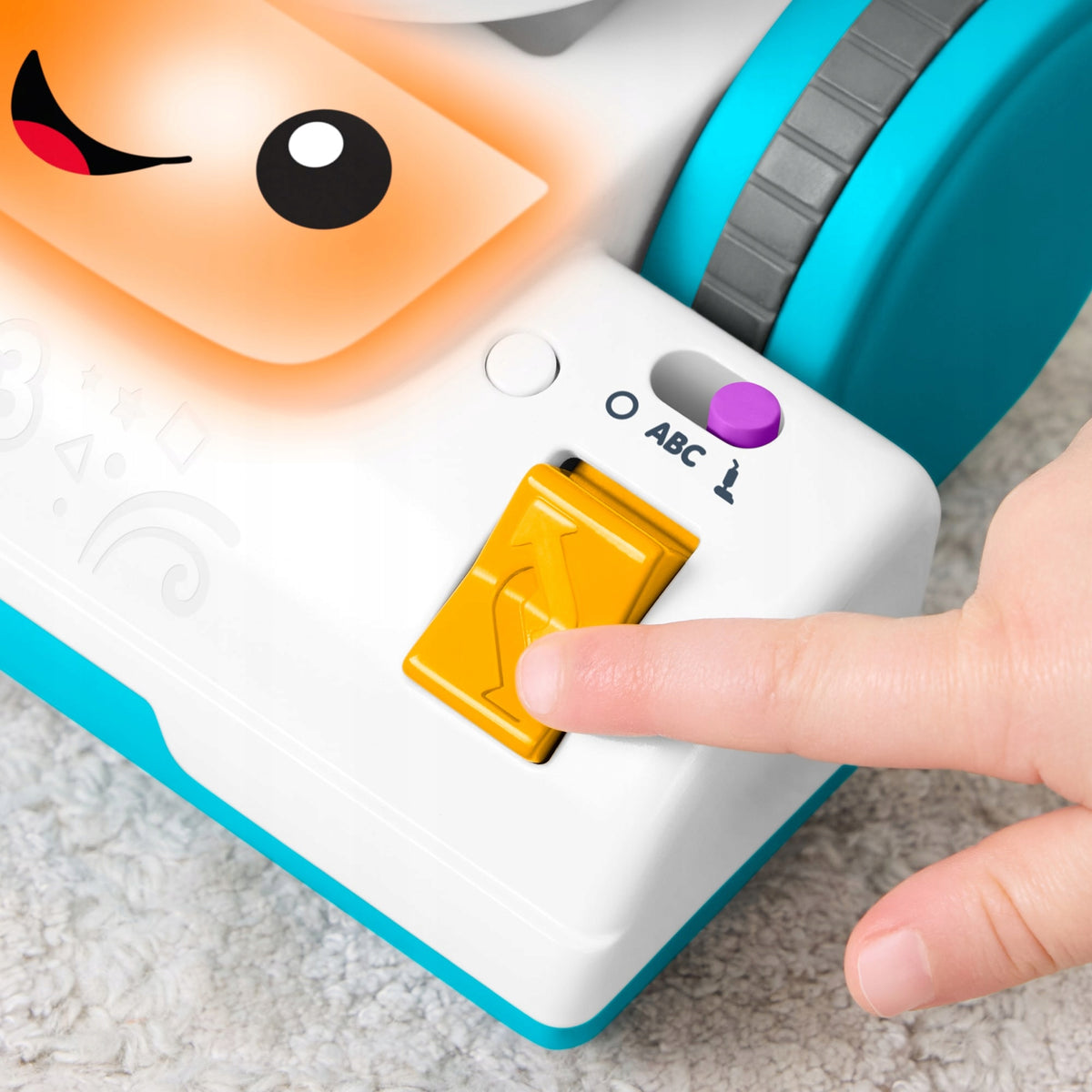Fisher-Price Interaktyvus Edukacinis Dulkių Siurblys „Mokausi ir Juokiuosi“ + Šluotelė