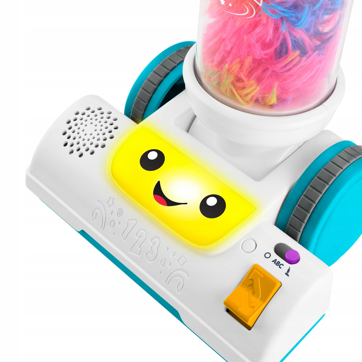 Fisher-Price Interaktyvus Edukacinis Dulkių Siurblys „Mokausi ir Juokiuosi“ + Šluotelė