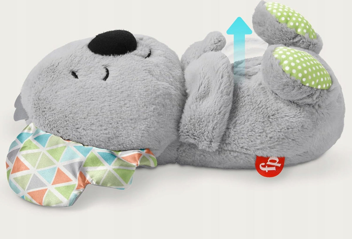 Fisher-Price Miegančioji Koala – Raminantis Minkštas Žaislas su Garsais ir Kvėpavimo Judesiu
