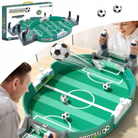 Stalo Futboliukas – Miniatiūrinis Futbolas su Dideliu 57x28 cm Žaidimo Lauku