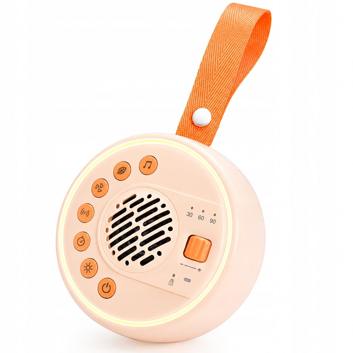 Baltojo Triukšmo Generatorius Vaikams – Naktinė Lempa Su Bluetooth Garsiakalbiu