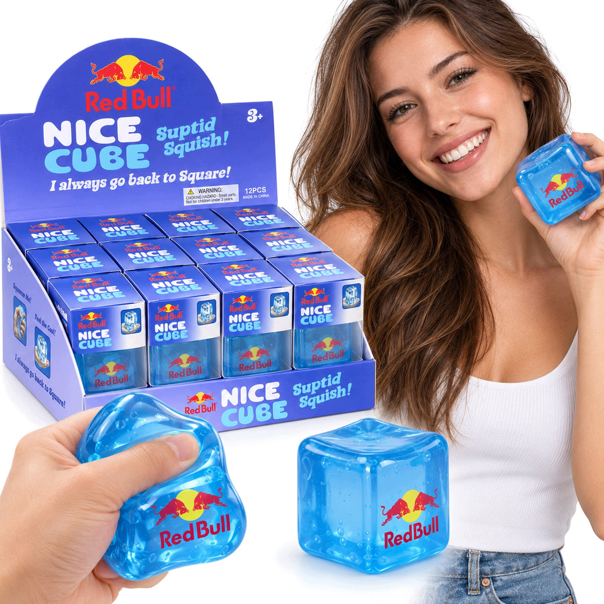 Nee Doh Nice Cube – Antistresinė Želinė Sensorinė Minkalė