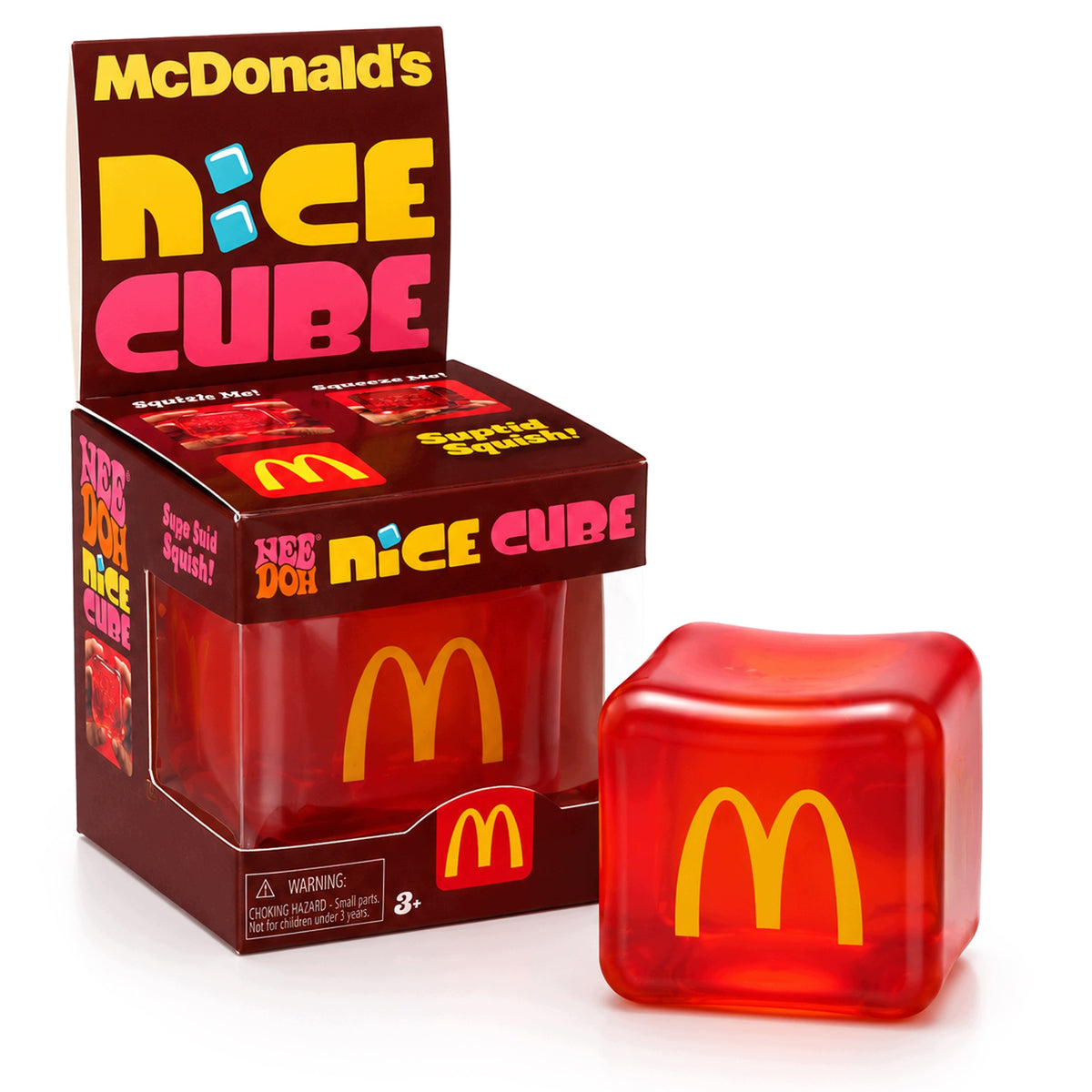 Antistresinis Kubelis Nice Cube – Sensorinė Minkoma Dovana