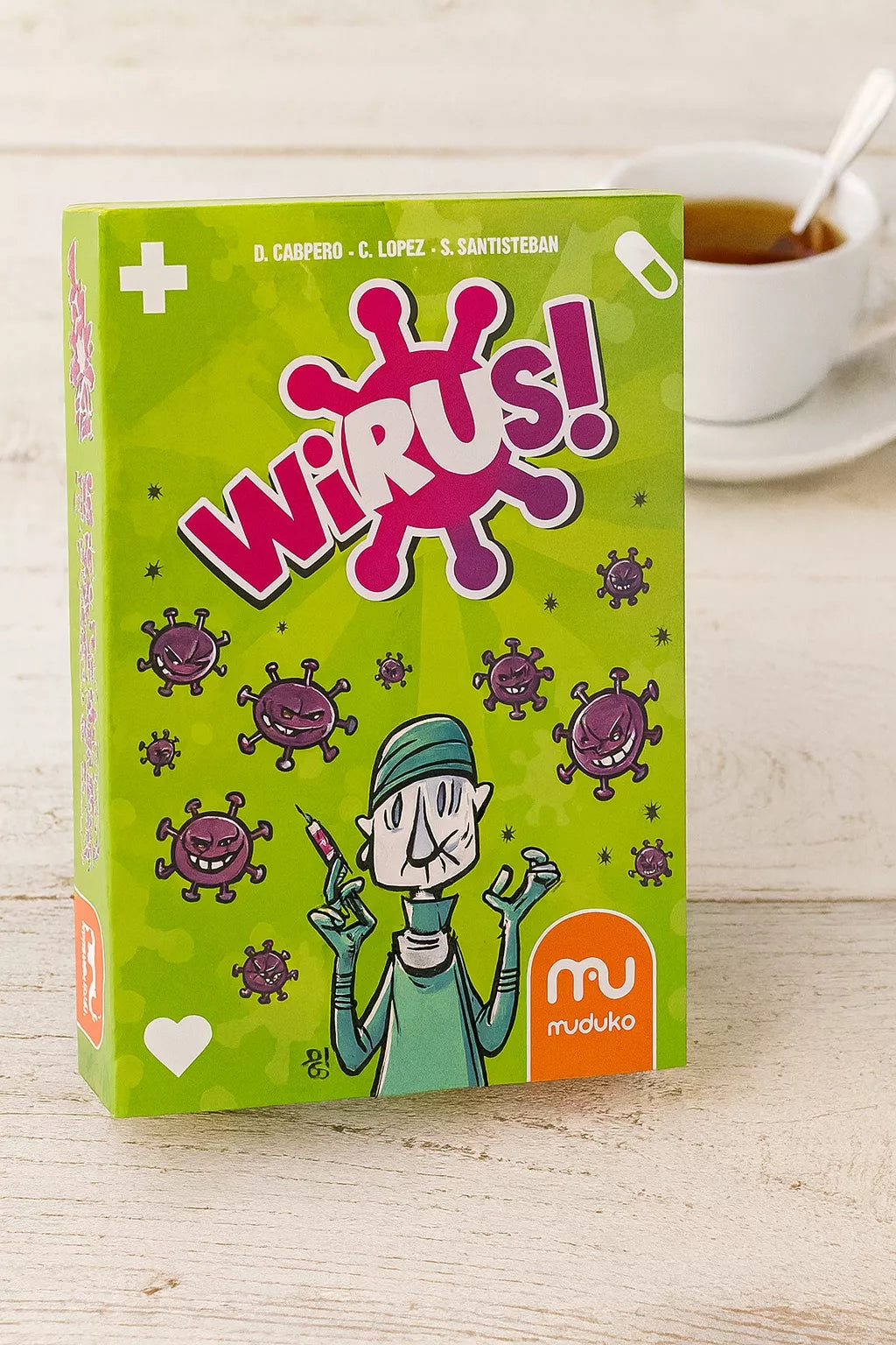 Kortų žaidimas Muduko Wirus
