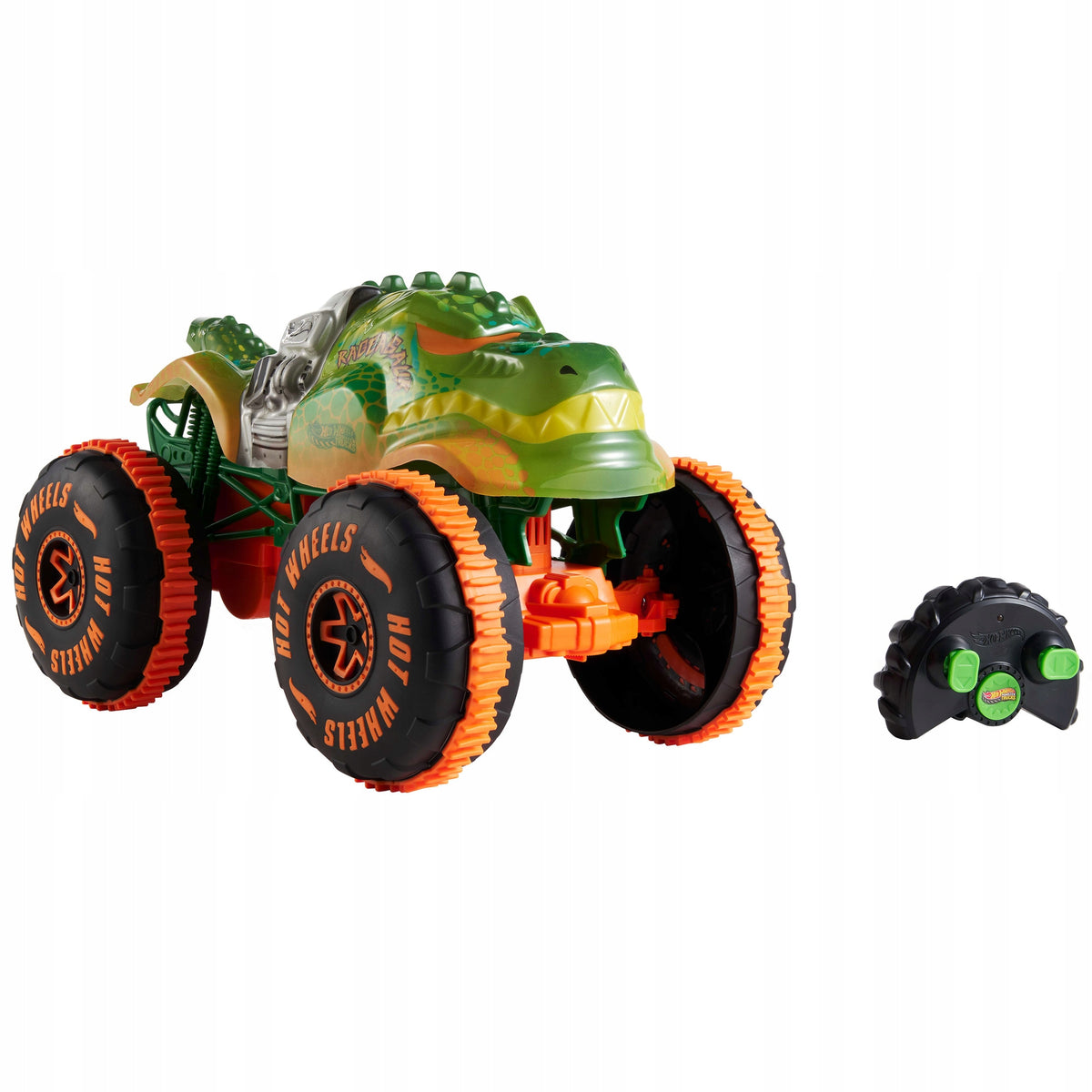 Hot Wheels Monster Trucks Rageasaur RC Nuotoliniu Būdu Valdomas Dinozauras