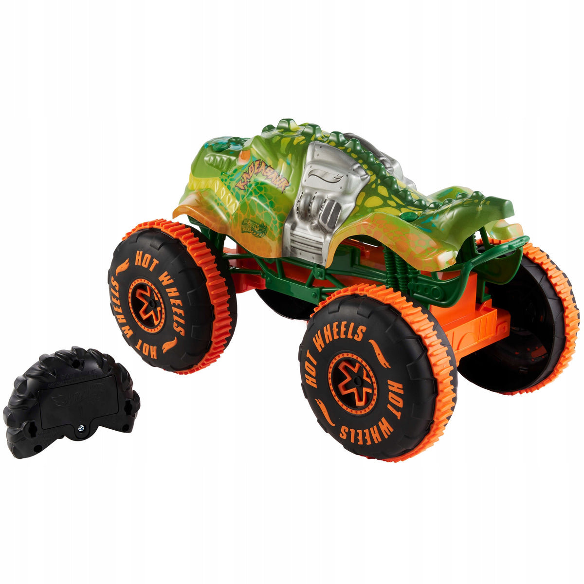 Hot Wheels Monster Trucks Rageasaur RC Nuotoliniu Būdu Valdomas Dinozauras