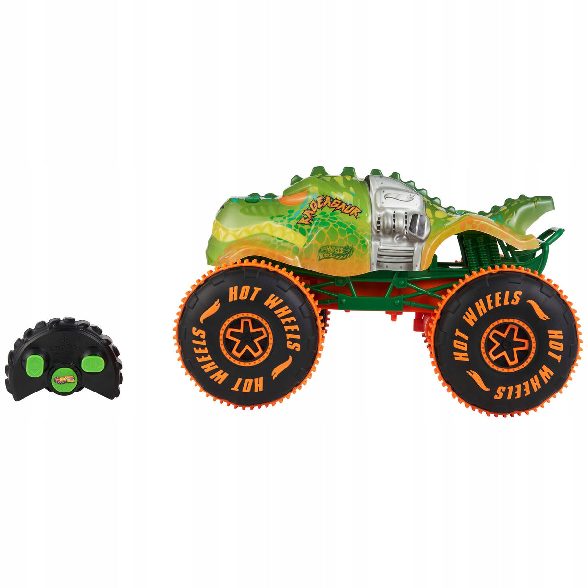 Hot Wheels Monster Trucks Rageasaur RC Nuotoliniu Būdu Valdomas Dinozauras