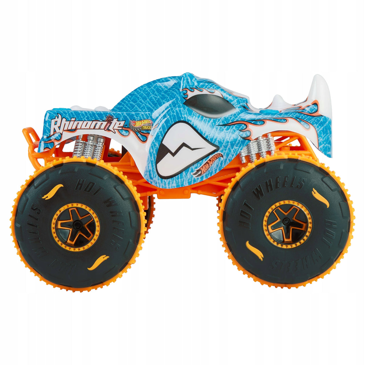 Hot Wheels Monster Trucks Rhinomite – Nuotoliniu Būdu Valdomas Raganosio Automobilis