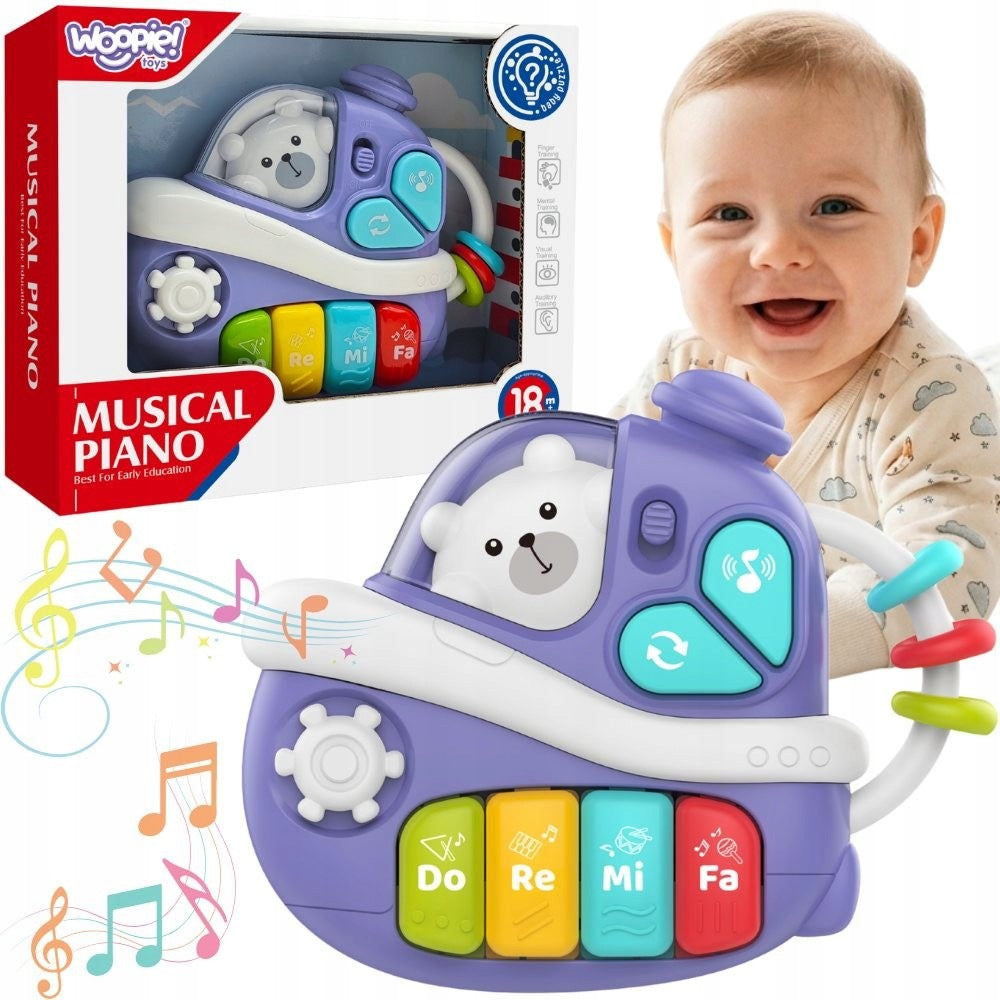 Interaktyvus Muzikinis Pianinukas Laivelis