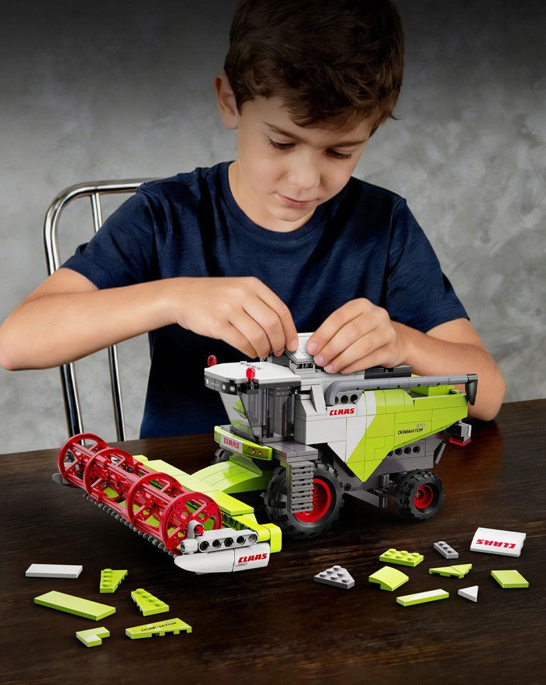 CaDA Konstruktorius Kombainas Claas Dominator – 384 Detalės