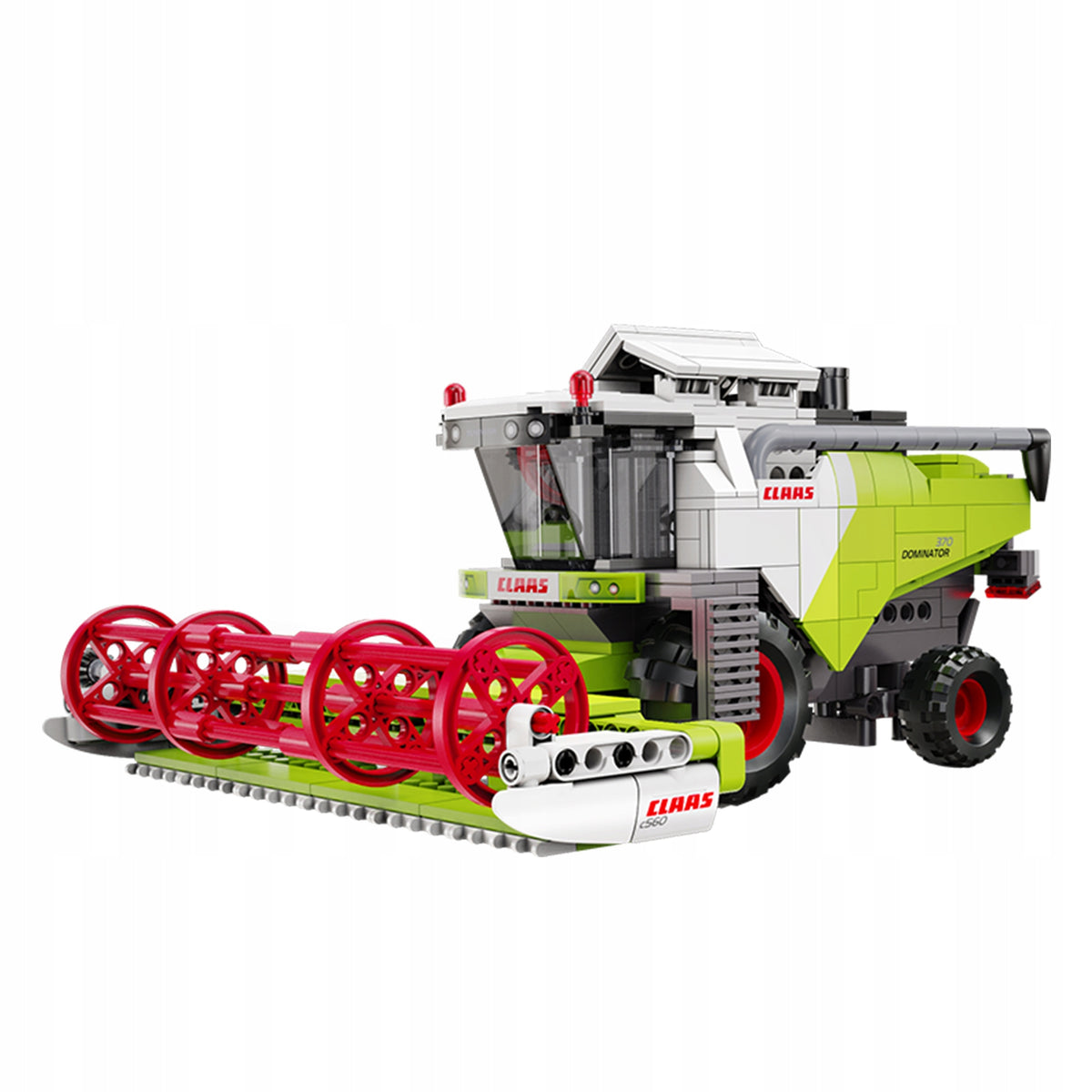 CaDA Konstruktorius Kombainas Claas Dominator – 384 Detalės