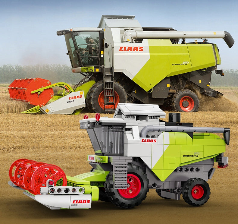 CaDA Konstruktorius Kombainas Claas Dominator – 384 Detalės
