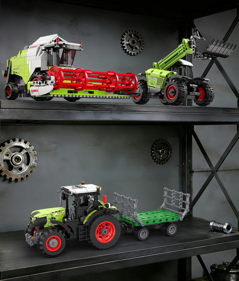 CaDA Konstruktorius Kombainas Claas Dominator – 384 Detalės