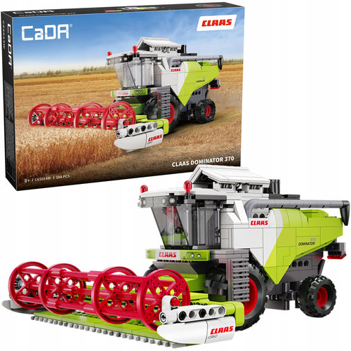 CaDA Konstruktorius Kombainas Claas Dominator – 384 Detalės