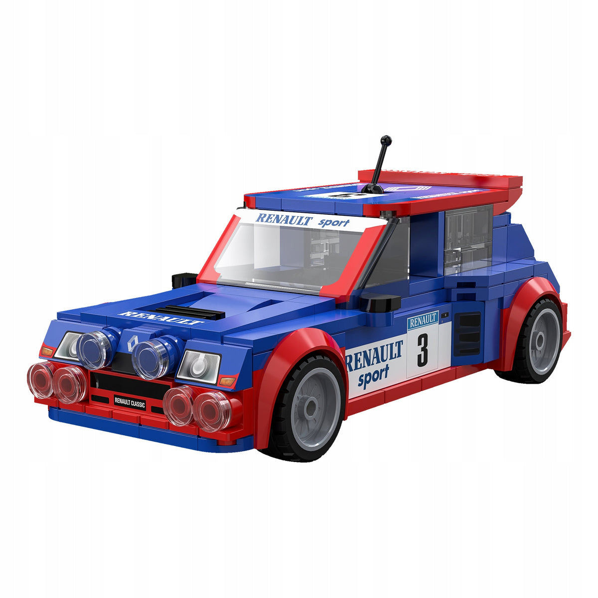 CaDA Konstruktorius Renault 5 Maxi Turbo WRC 1:24 – Rali Automobilis, 308 Detalės