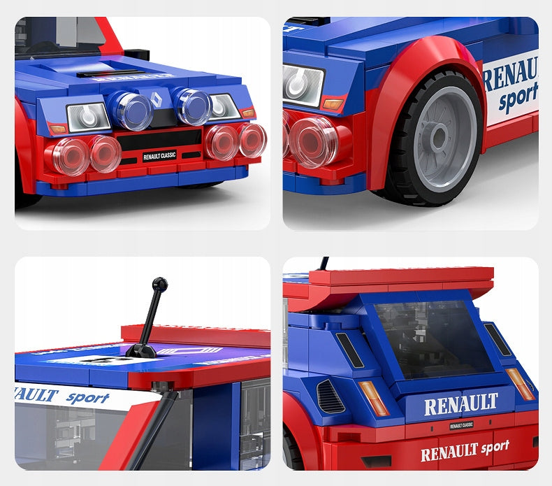 CaDA Konstruktorius Renault 5 Maxi Turbo WRC 1:24 – Rali Automobilis, 308 Detalės