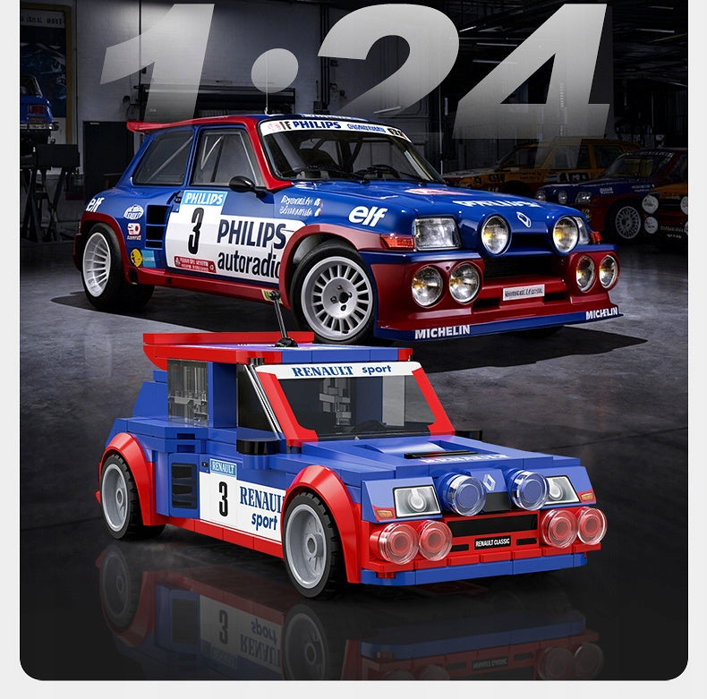 CaDA Konstruktorius Renault 5 Maxi Turbo WRC 1:24 – Rali Automobilis, 308 Detalės