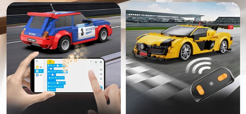 CaDA Renault Sport RS.01 1:20 – Konstrukcinis Nuotoliniu Būdu Valdomas Sportinis Automobilis, 294 Detalės