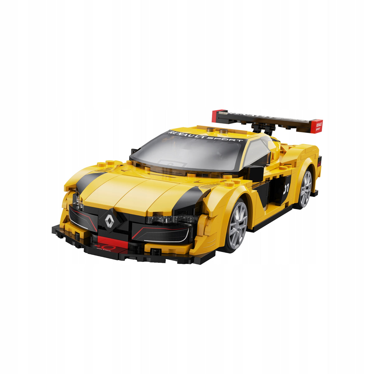 CaDA Renault Sport RS.01 1:20 – Konstrukcinis Nuotoliniu Būdu Valdomas Sportinis Automobilis, 294 Detalės