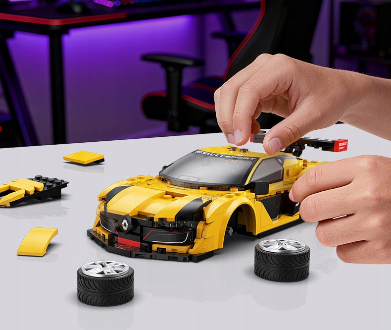 CaDA Renault Sport RS.01 1:20 – Konstrukcinis Nuotoliniu Būdu Valdomas Sportinis Automobilis, 294 Detalės