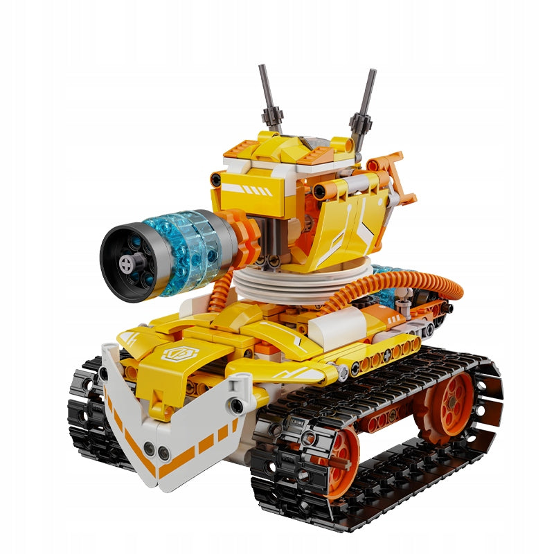 CaDA W.Bot Robotas 3in1 – Programuojamas, Nuotoliniu Būdu Valdomas Konstruktorius su LED, 455 Detalės