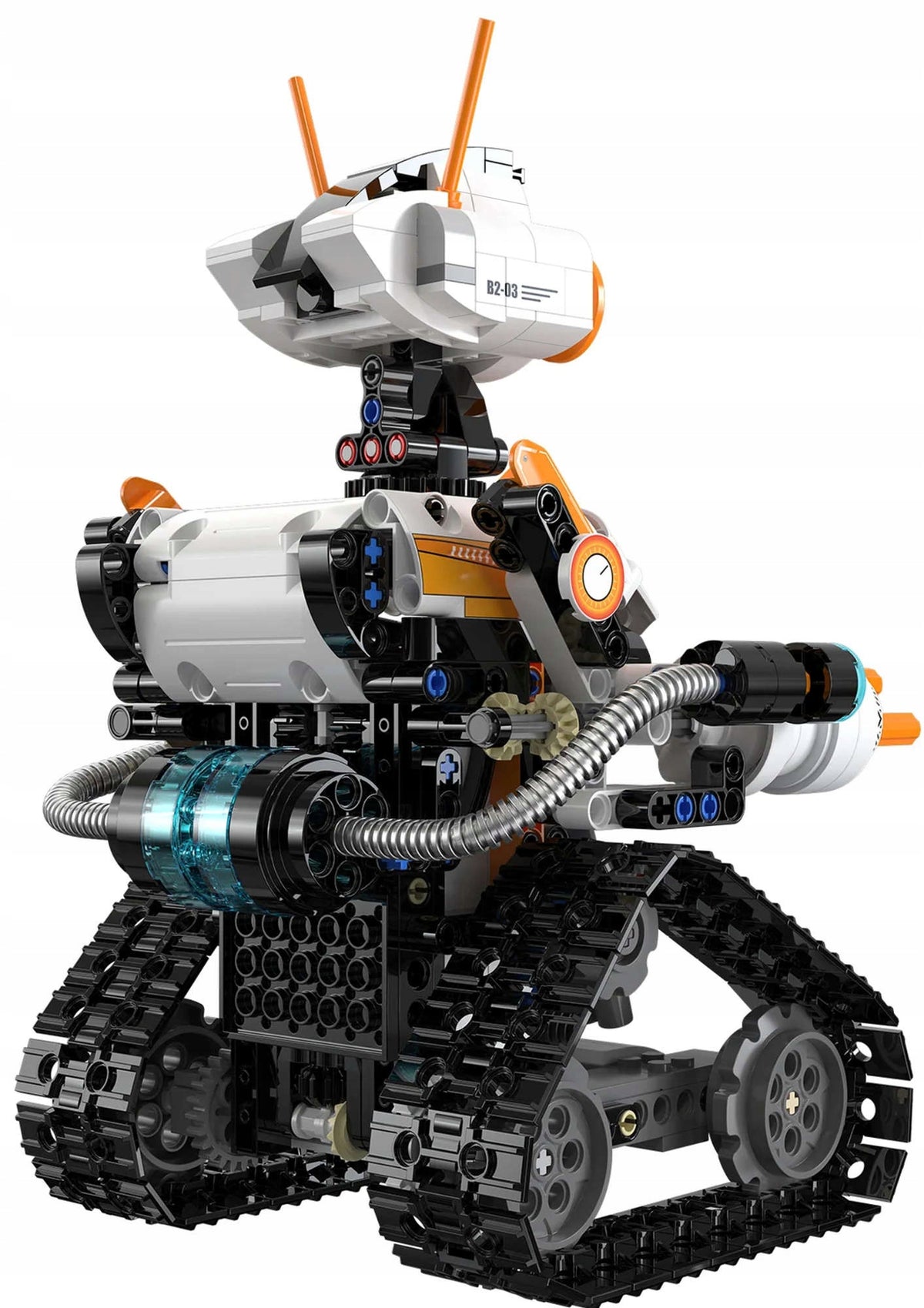 Konstruktorius CaDA Z.BOT Code Robot RC – Programuojamas Robotas, 462 Detalės