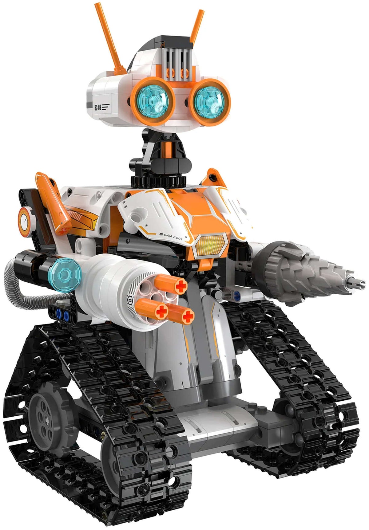 Konstruktorius CaDA Z.BOT Code Robot RC – Programuojamas Robotas, 462 Detalės