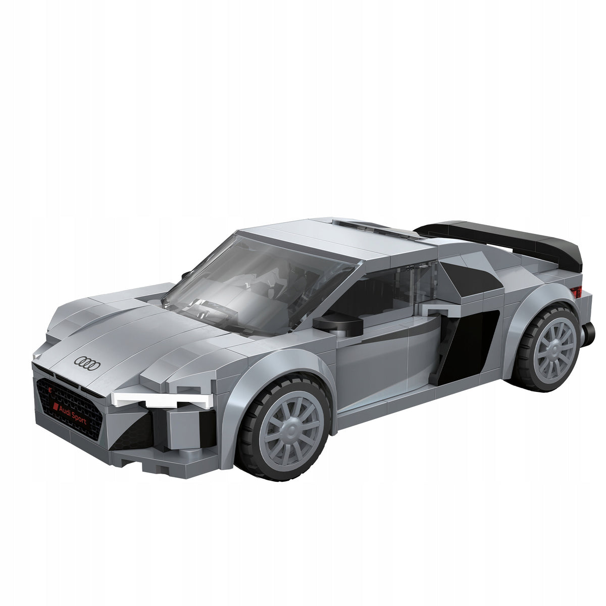 CaDA Konstruktorius Audi R8 Coupe 1:24 – Kolekcinis Automobilio Modelis, 199 Detalės