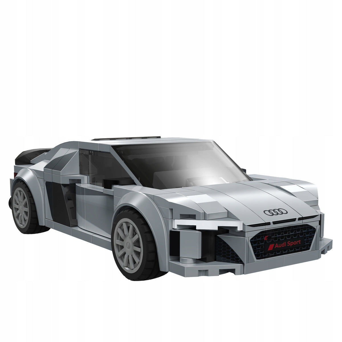 CaDA Konstruktorius Audi R8 Coupe 1:24 – Kolekcinis Automobilio Modelis, 199 Detalės