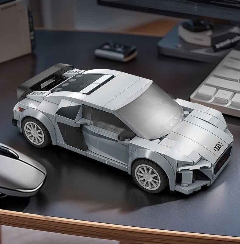 CaDA Konstruktorius Audi R8 Coupe 1:24 – Kolekcinis Automobilio Modelis, 199 Detalės