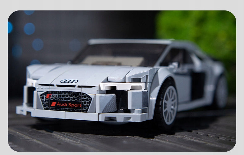 CaDA Konstruktorius Audi R8 Coupe 1:24 – Kolekcinis Automobilio Modelis, 199 Detalės