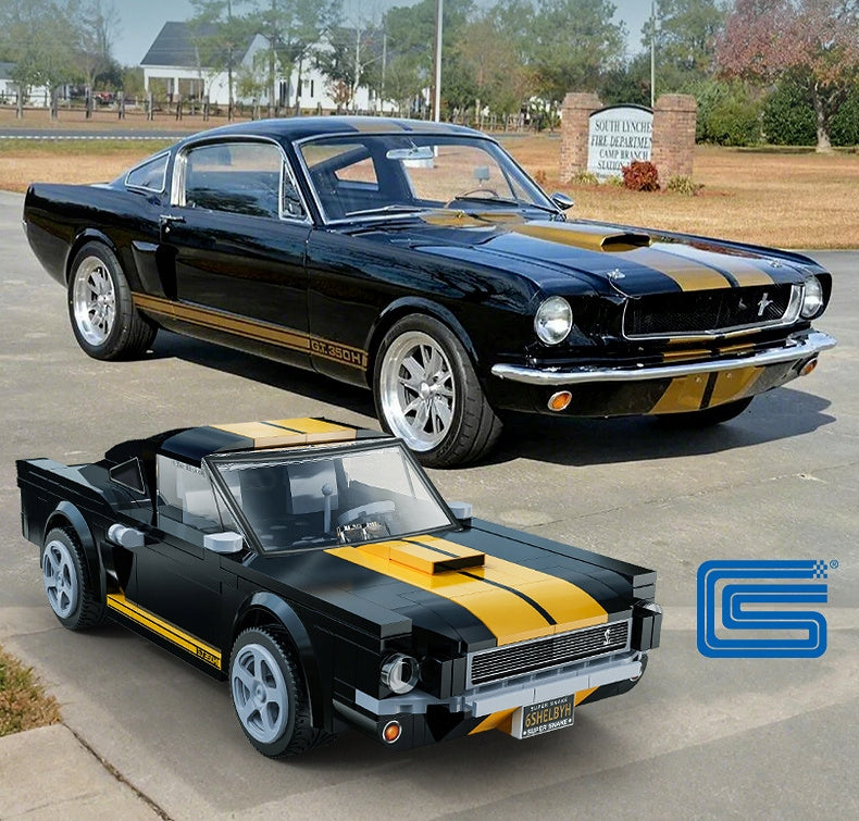 CaDA Konstruktorius – Ford Mustang Shelby GT 350H Radijo Bangomis Valdomas Modelis, 291 Detalė