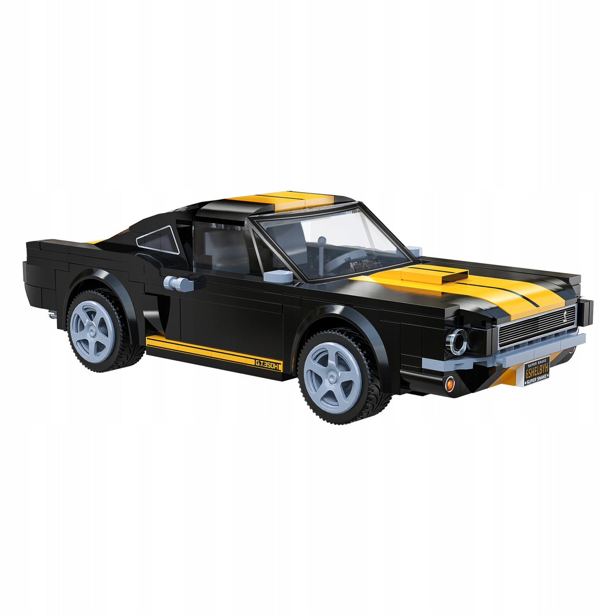 CaDA Konstruktorius – Ford Mustang Shelby GT 350H Radijo Bangomis Valdomas Modelis, 291 Detalė