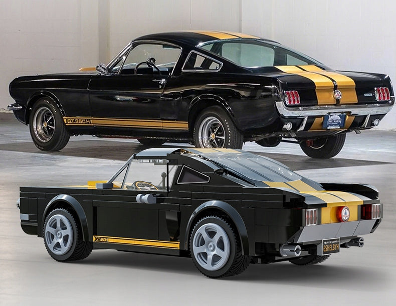 CaDA Konstruktorius – Ford Mustang Shelby GT 350H Radijo Bangomis Valdomas Modelis, 291 Detalė