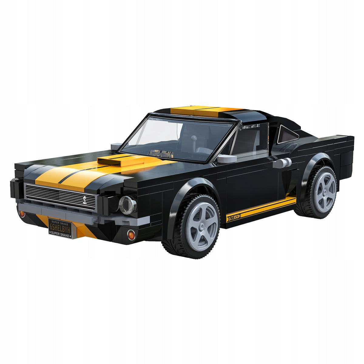 CaDA Konstruktorius – Ford Mustang Shelby GT 350H Radijo Bangomis Valdomas Modelis, 291 Detalė