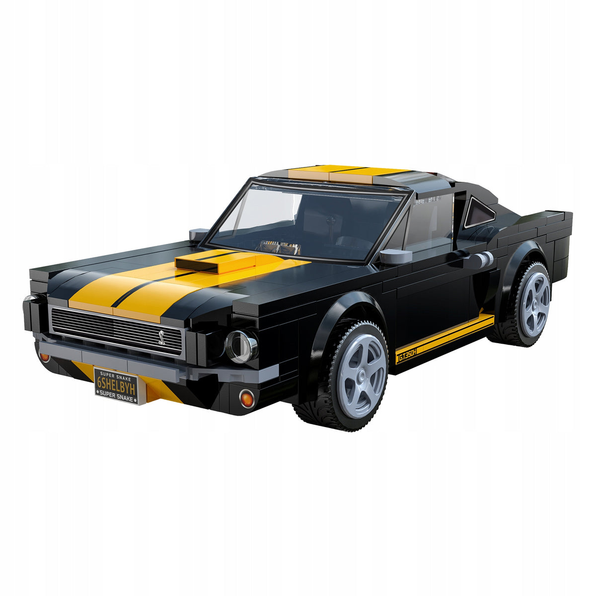 CaDA Konstruktorius – Ford Mustang Shelby GT 350H Radijo Bangomis Valdomas Modelis, 291 Detalė