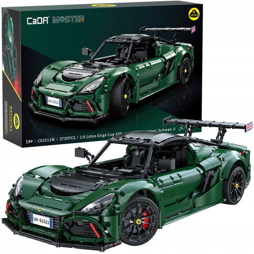 CaDA Konstruktorius Lotus Exige Cup 430 1:8 – 54 cm Automobilis, 3730 Detalių