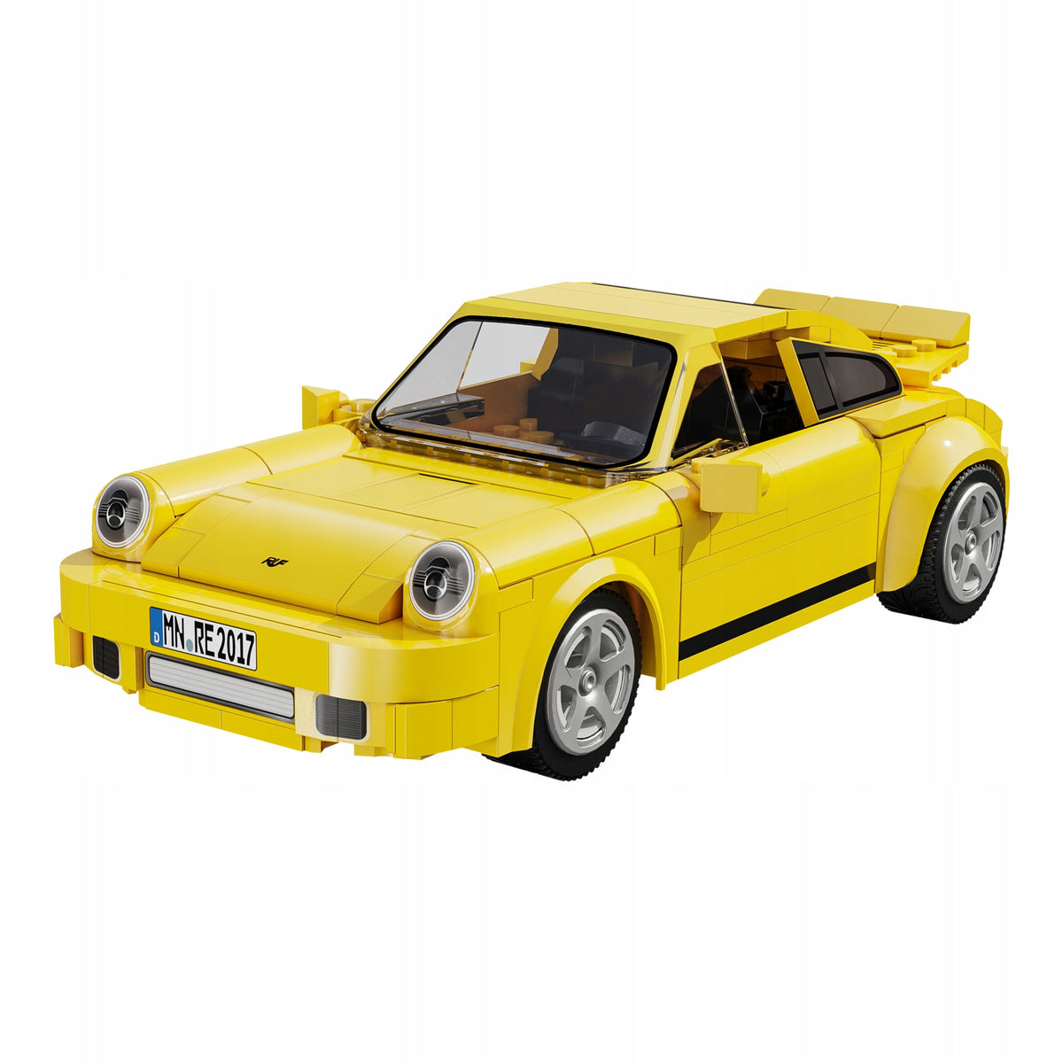 CADA Konstravimo Rinkinys – Nuotoliniu Būdu Valdomas RUF CTR 2017 Yellowbird Automobilis, 222 Detalės