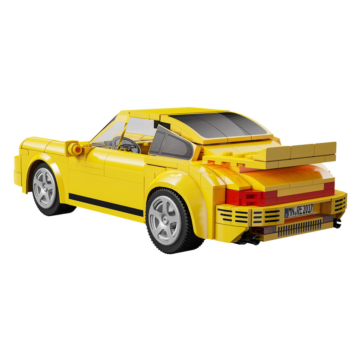 CADA Konstravimo Rinkinys – Nuotoliniu Būdu Valdomas RUF CTR 2017 Yellowbird Automobilis, 222 Detalės