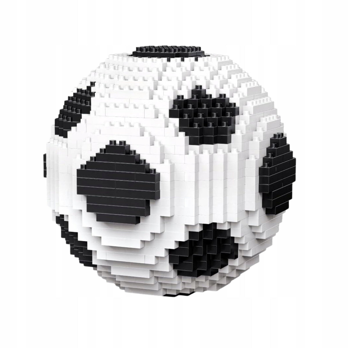 Konstrukciniai Klocai 3D Futbolo Kamuolys, 864 Elementai – Dovana Futbolo Fanui
