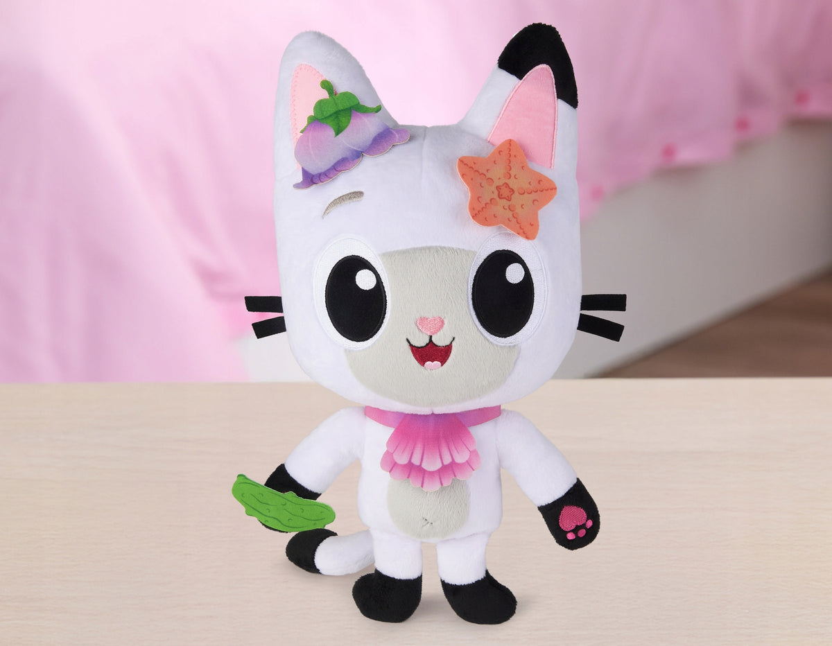 Gabi Namelis: Interaktyvus Pandy Paws Pliušinis Žaislas, 30 cm