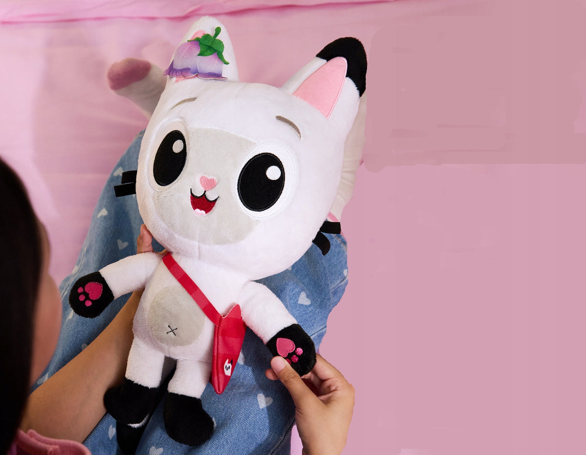 Gabi Namelis: Interaktyvus Pandy Paws Pliušinis Žaislas, 30 cm