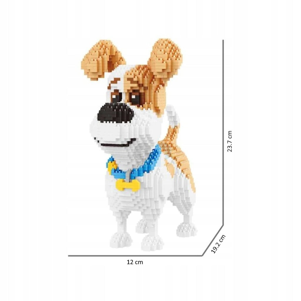 Konstruktorius Balody – Jack Russell Terjeras, 2100 Detalių 3D Modelis