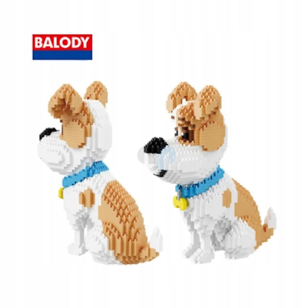 Konstruktorius Balody – Jack Russell Terjeras, 2100 Detalių 3D Modelis