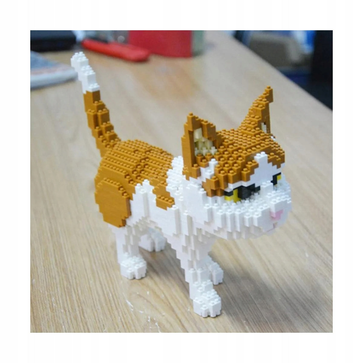 Balody Rudo Katino Mini Konstruktorius – 3D Figūrėlė, 1390 Detalių