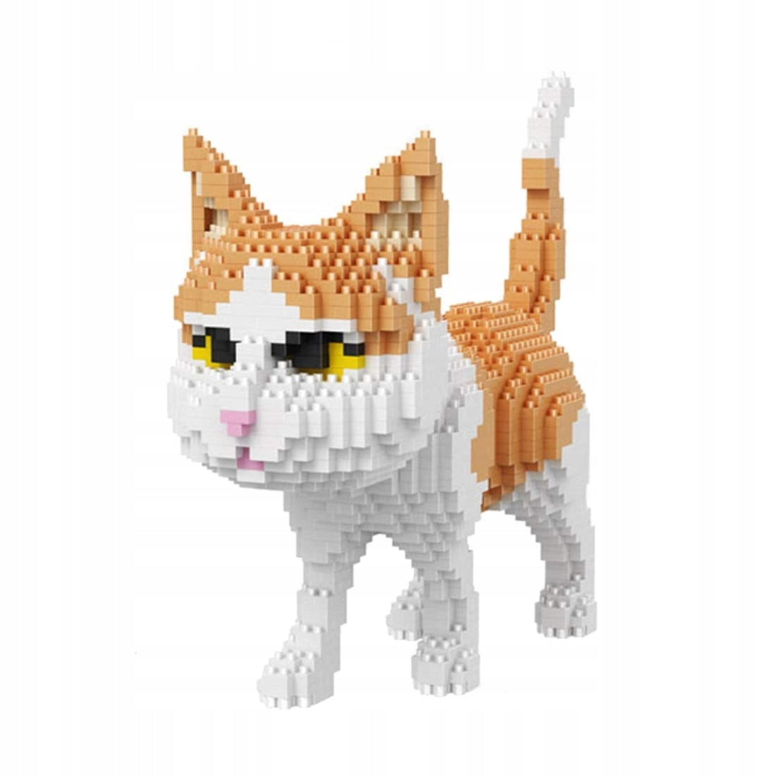 Balody Rudo Katino Mini Konstruktorius – 3D Figūrėlė, 1390 Detalių